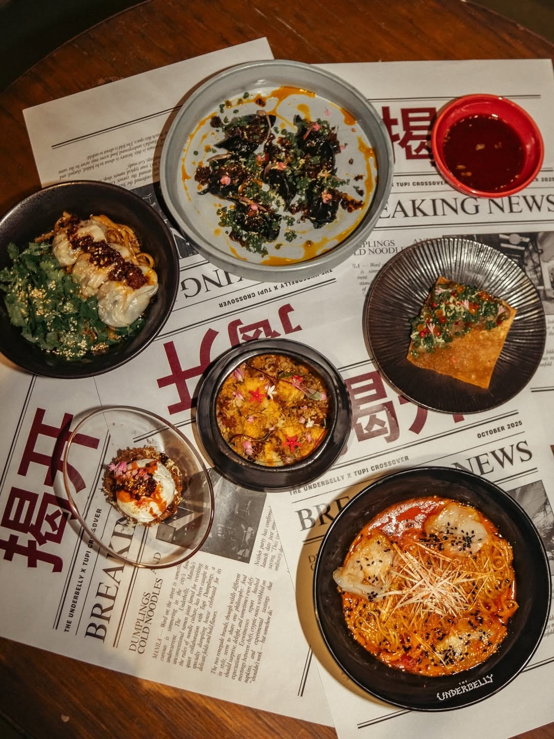 The underbelly dishes
